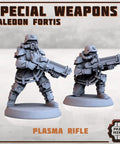 Kaledon Fortis Plasma Rifle Troop Print Minis