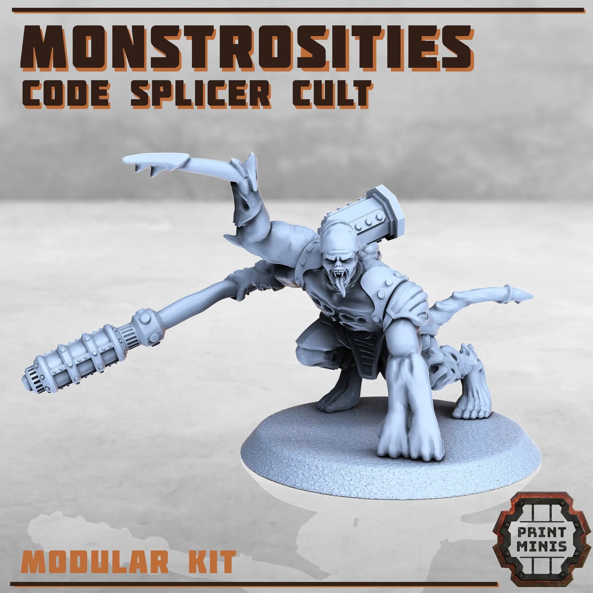 Monstrosites Code Splicer Cult Print Minis