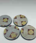 Premium Pre-Printed Miniature Bases - Victorian Style Tile