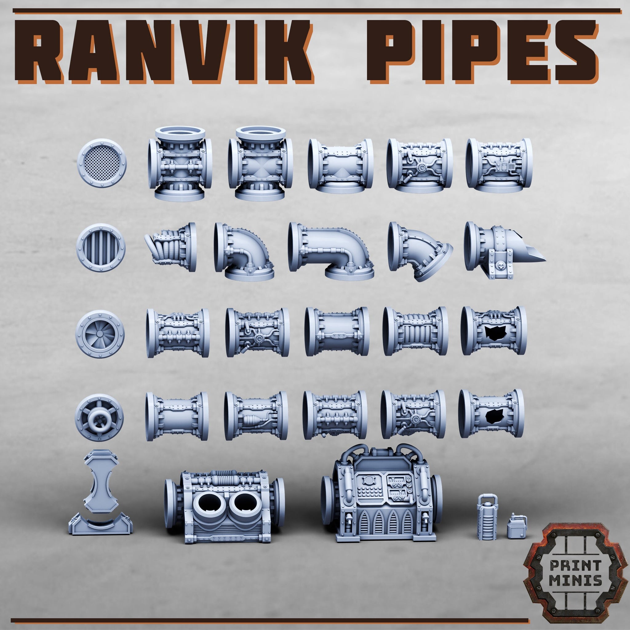 Ranvik Pipes Kit