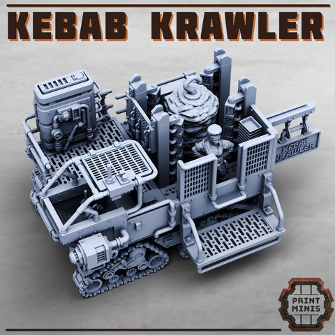 Kebab Krawler and chef