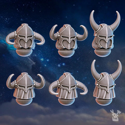 Stormpride Sisters - Horned helmets set