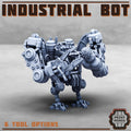 Industrial Bot - with 6 tool options - HamsterFoundry - HamsterFoundry