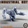 Industrial Bot - with 6 tool options - HamsterFoundry - HamsterFoundry