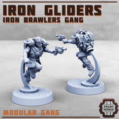 Iron Gliders - Iron Brawlers Gang - HamsterFoundry - HamsterFoundry