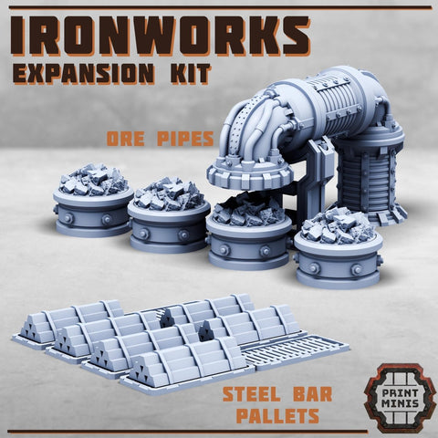 Ironworks Expansion kit - HamsterFoundry - HamsterFoundry