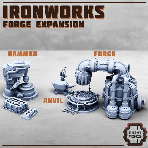 Ironworks Forge Expansion - HamsterFoundry - HamsterFoundry