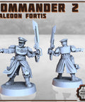 Kaledon Fortis - Commander 2 - HamsterFoundry - Print Minis