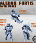 Kaledon Fortis - Driver Poses - HamsterFoundry - HamsterFoundry