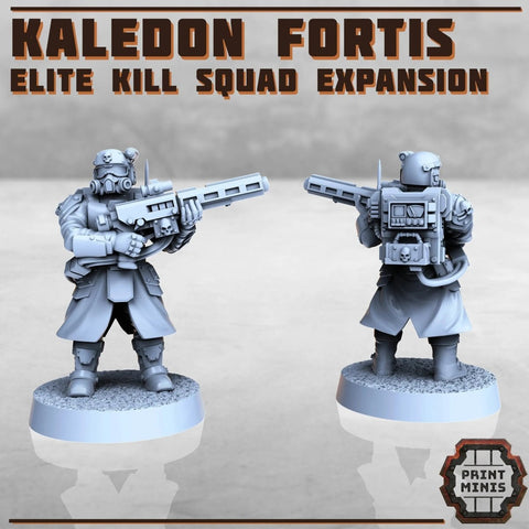Kaledon Fortis - Elite Kill Squad Expansion - HamsterFoundry - Print Minis