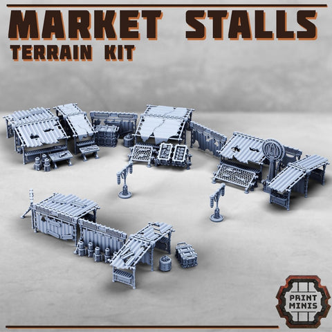 Kraka Market Stalls - HamsterFoundry - HamsterFoundry