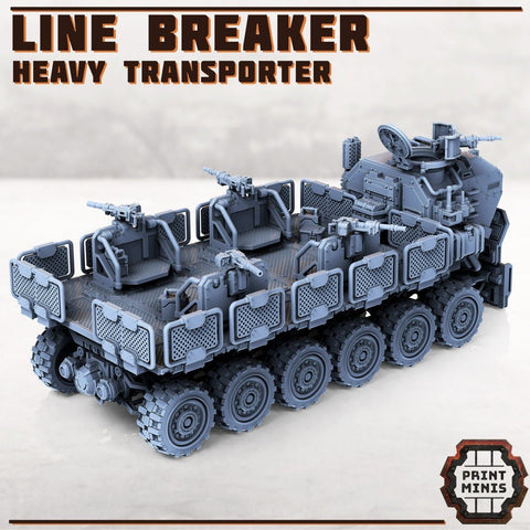 Line Breaker - Heavy Transporter complete kit - HamsterFoundry - HamsterFoundry