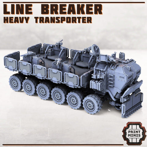 Line Breaker - Heavy Transporter complete kit - HamsterFoundry - HamsterFoundry