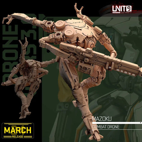 Mazoku - Combat Drone - HamsterFoundry - Unit 9