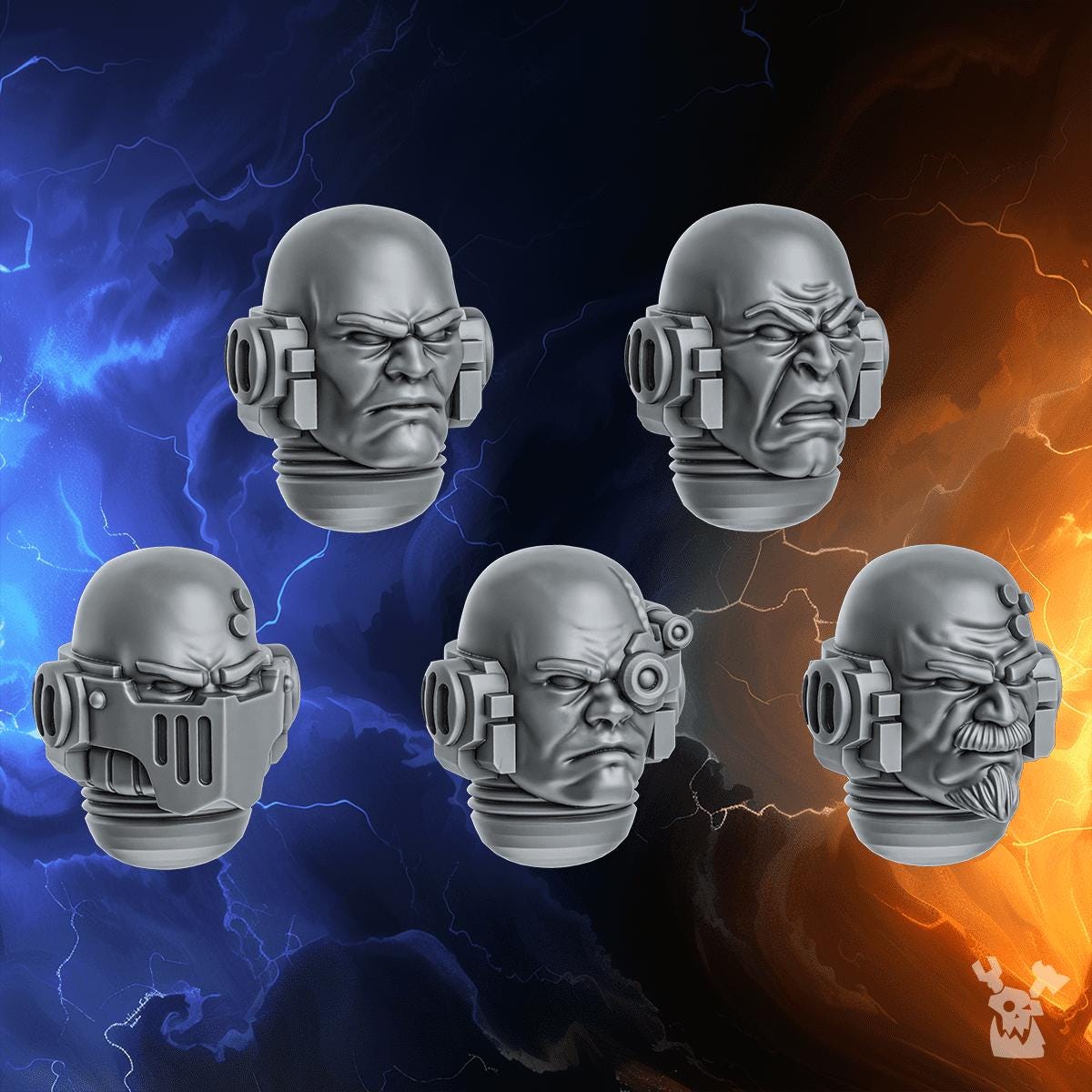 Millennium Wars - Extra Open Heads - HamsterFoundry - HamsterFoundry