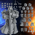 Millennium Wars - Knights of the Circle modular set 2 - HamsterFoundry - HamsterFoundry