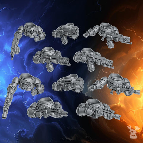 Millennium Wars - Princeps Cohort modular set 1 - HamsterFoundry - HamsterFoundry