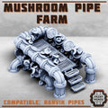 Mushroom Pipe farm - HamsterFoundry - HamsterFoundry