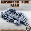 Mushroom Pipe farm - HamsterFoundry - HamsterFoundry