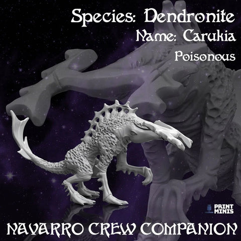 Navarro Crew Companion - Dendrite (Carukia) - HamsterFoundry - Print Minis