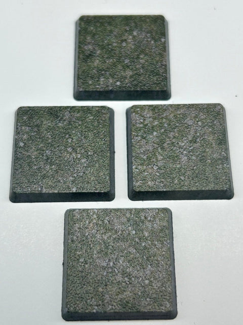 Premium Pre - Printed Miniature Bases - Savanna/grassland - HamsterFoundry - HamsterFoundry