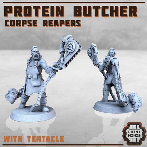 Protein Butcher - Corpse Reapers - HamsterFoundry - Print Minis