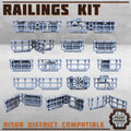 Railings Kit bundle - HamsterFoundry - Print Minis