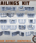 Railings Kit bundle - HamsterFoundry - Print Minis