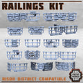 Railings Kit bundle - HamsterFoundry - Print Minis