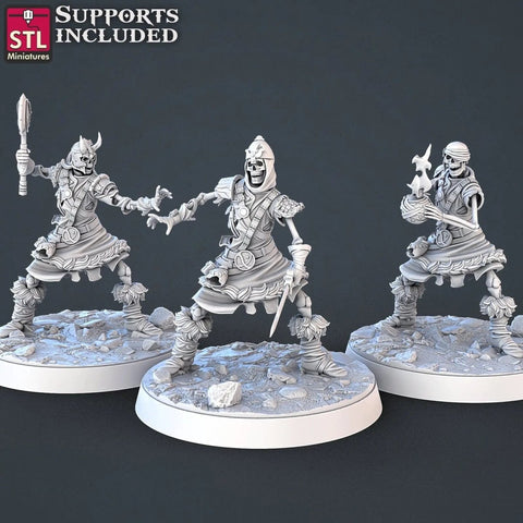 Skeleton King and Army - HamsterFoundry - HamsterFoundry