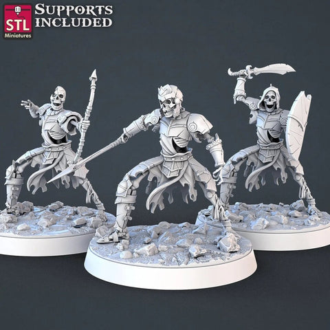 Skeleton King and Army - HamsterFoundry - HamsterFoundry