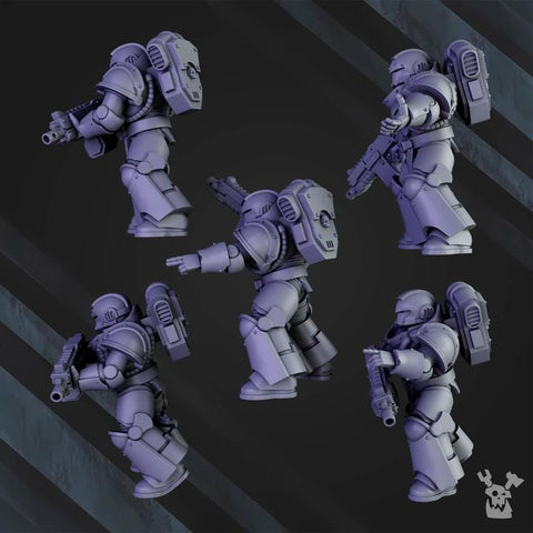 Space Knights Tactical Squad - HamsterFoundry - HamsterFoundry