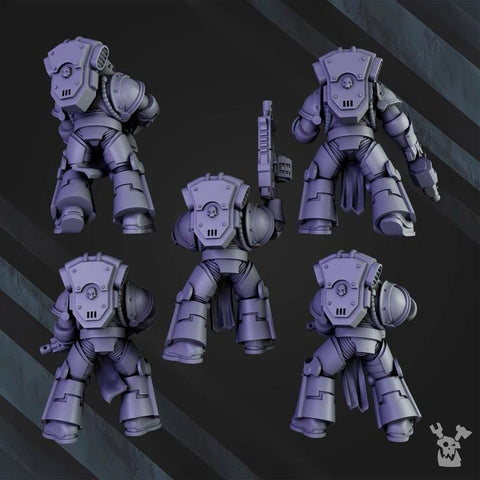 Space Knights Tactical Squad - HamsterFoundry - HamsterFoundry