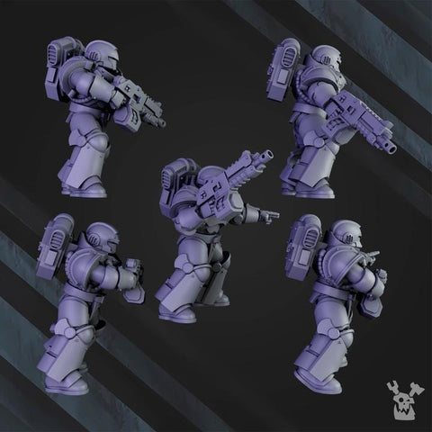 Space Knights Tactical Squad - HamsterFoundry - HamsterFoundry