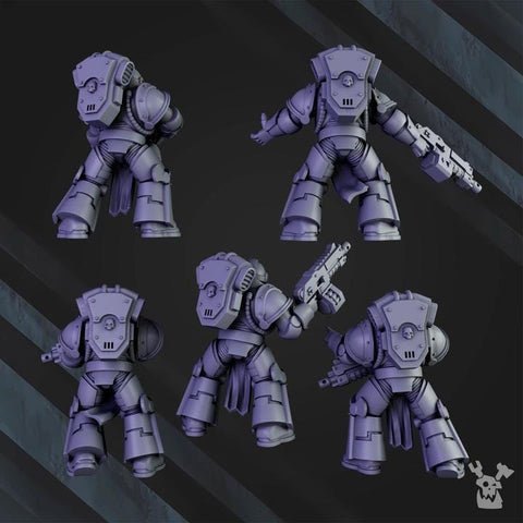 Space Knights Tactical Squad - HamsterFoundry - HamsterFoundry