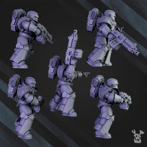 Space Knights Tactical Squad - HamsterFoundry - HamsterFoundry