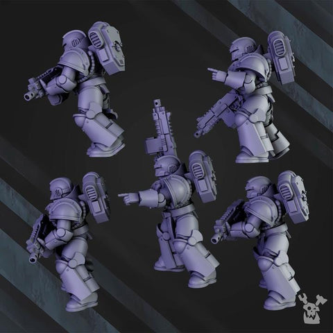 Space Knights Tactical Squad - HamsterFoundry - HamsterFoundry