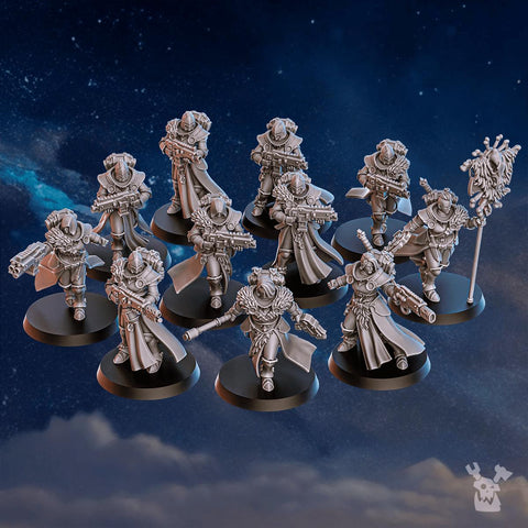 Stormpride Sisters - White Fangs Hunters Squad - HamsterFoundry - HamsterFoundry