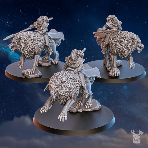 Stormpride Sisters - Wolf Riders - HamsterFoundry - HamsterFoundry