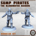 Sump Pirates - The Bloodwater Raiders - HamsterFoundry - Print Minis