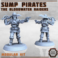 Sump Pirates - The Bloodwater Raiders - HamsterFoundry - Print Minis