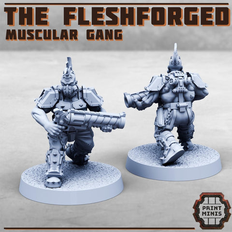 The Fleshforged - Muscular Gang - HamsterFoundry - HamsterFoundry