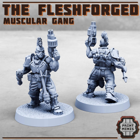 The Fleshforged - Muscular Gang - HamsterFoundry - HamsterFoundry