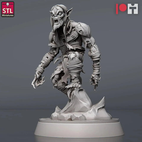 The Ghoul King - HamsterFoundry - STL Miniatures