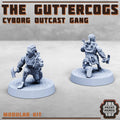 The Guttercogs - Cyborg Outcast Gang - HamsterFoundry - HamsterFoundry