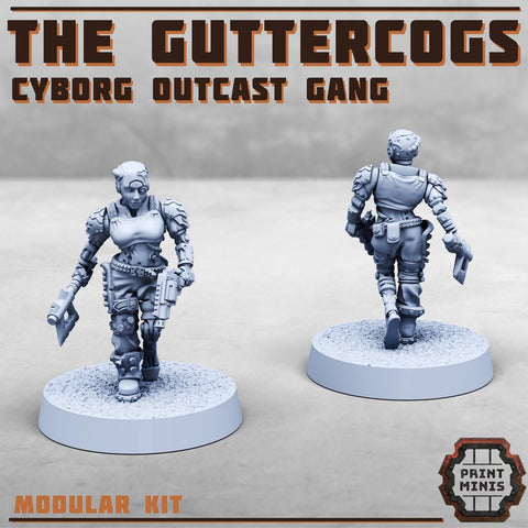 The Guttercogs - Cyborg Outcast Gang - HamsterFoundry - HamsterFoundry