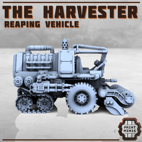 The Harvester - Reaping Vehicle - HamsterFoundry - Print Minis