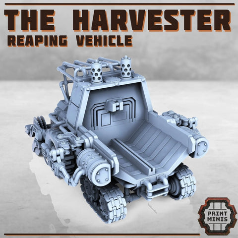 The Harvester - Reaping Vehicle - HamsterFoundry - Print Minis