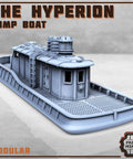 The Hyperion Boat | Underhive cruiser | 28mm Boat - HamsterFoundry - Print Minis