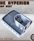 The Hyperion Boat | Underhive cruiser | 28mm Boat - HamsterFoundry - Print Minis